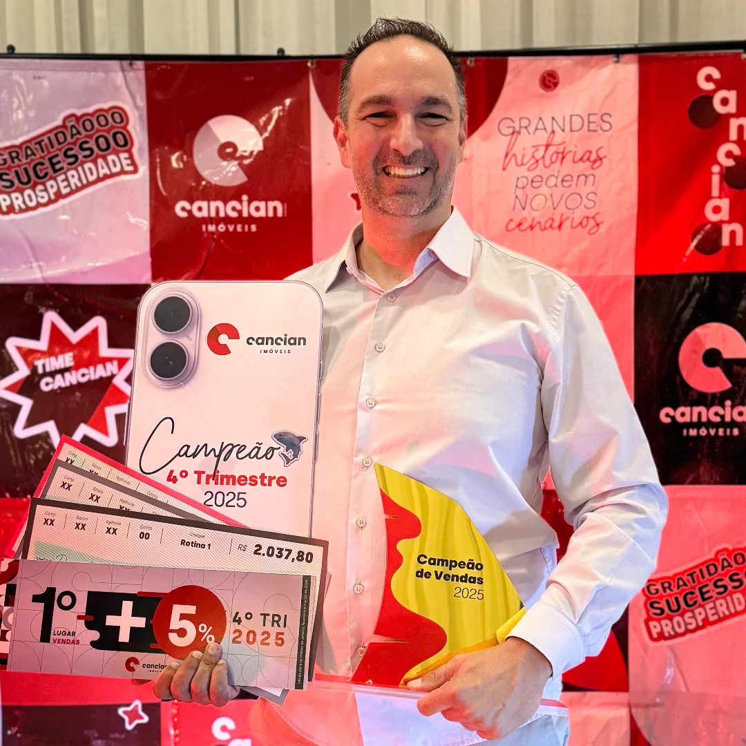 Jean com todos os prêmios